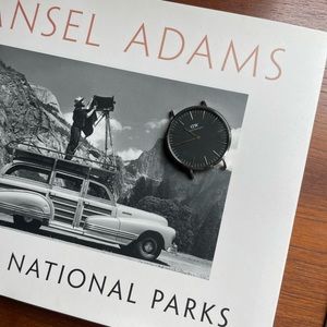 Daniel Wellington Classic black dial, silver case